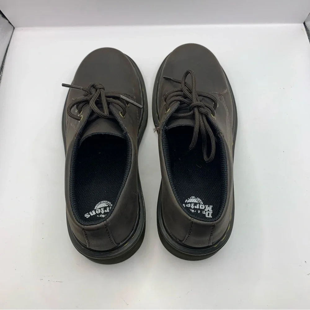 Dr Martens Ambassador Oxford Shoes Brown Size big kids US 2 - Picture 5 of 9